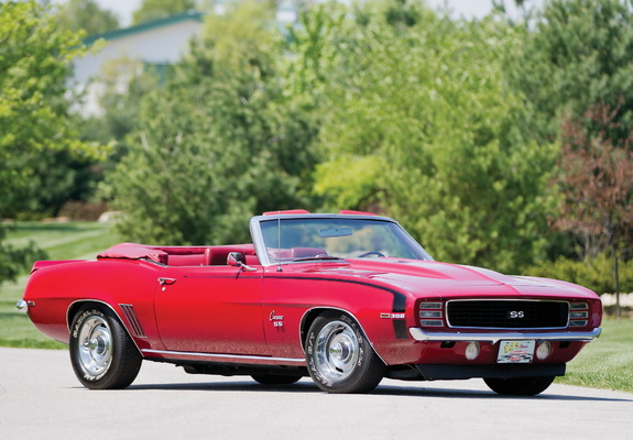 Chevrolet Camaro RS/SS 396 Convertible 1969 wallpapers