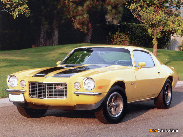 Chevrolet Camaro Z28 RS 1970–72 photos (640 x 480)