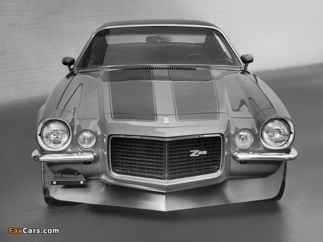 Chevrolet Camaro Z28 RS 1970–72 wallpapers (640 x 480)