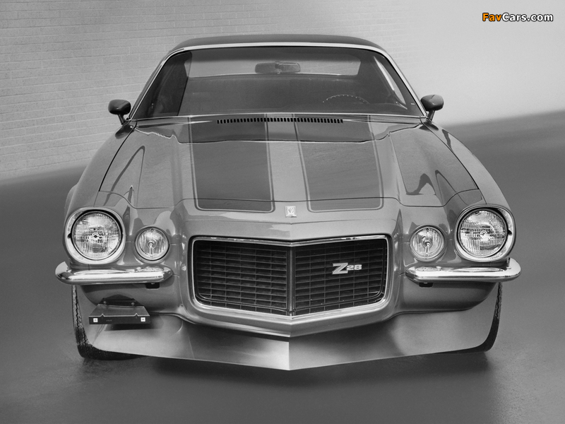 Chevrolet Camaro Z28 RS 1970–72 wallpapers (800 x 600)