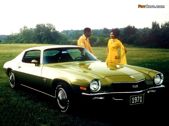 Chevrolet Camaro SS 1971 wallpapers (640 x 480)