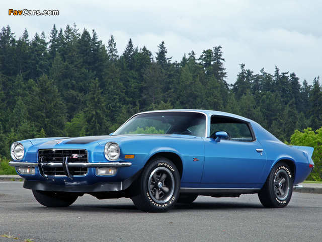 Chevrolet Camaro Z28 1972 photos (640 x 480)