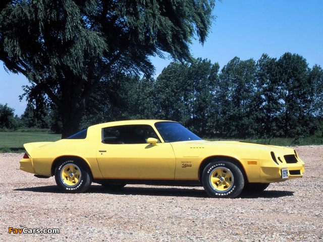 Chevrolet Camaro Z28 1978–81 wallpapers (640 x 480)