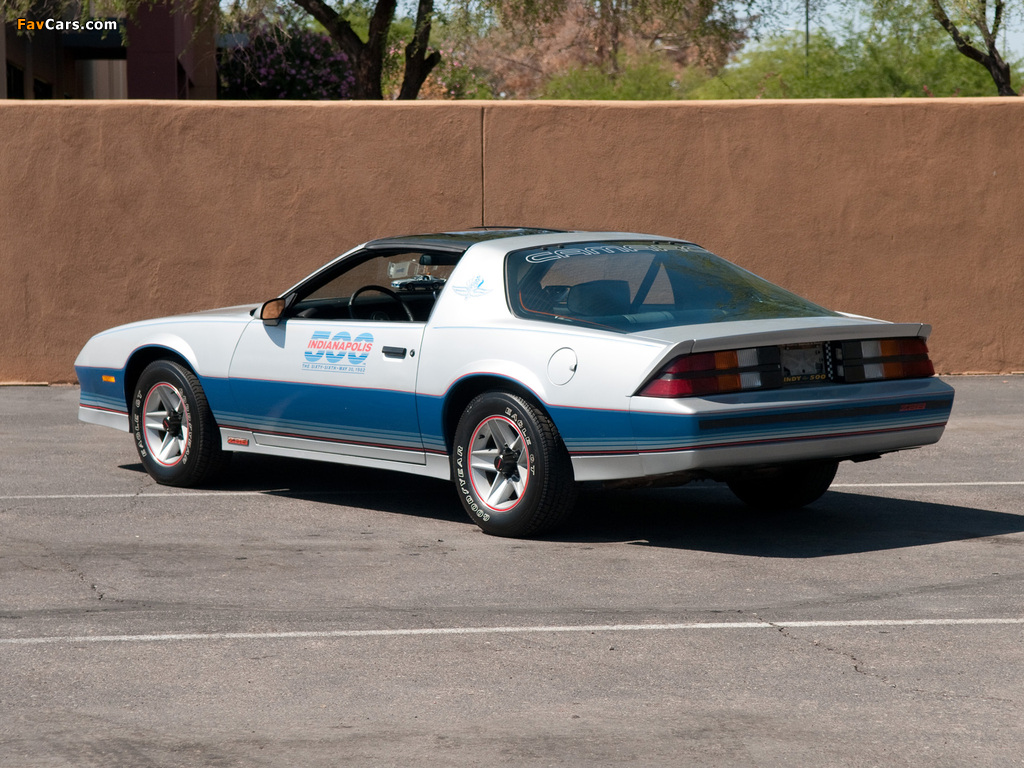 Chevrolet Camaro Z28 Indy 500 Pace Car 1982 images (1024 x 768)