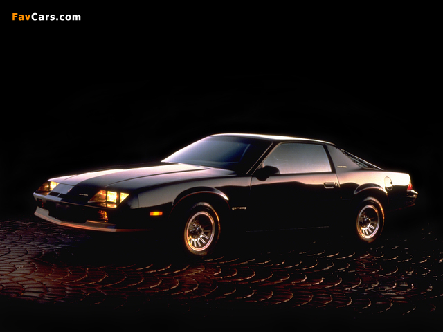 Chevrolet Camaro Berlinetta 1982–84 pictures (640 x 480)