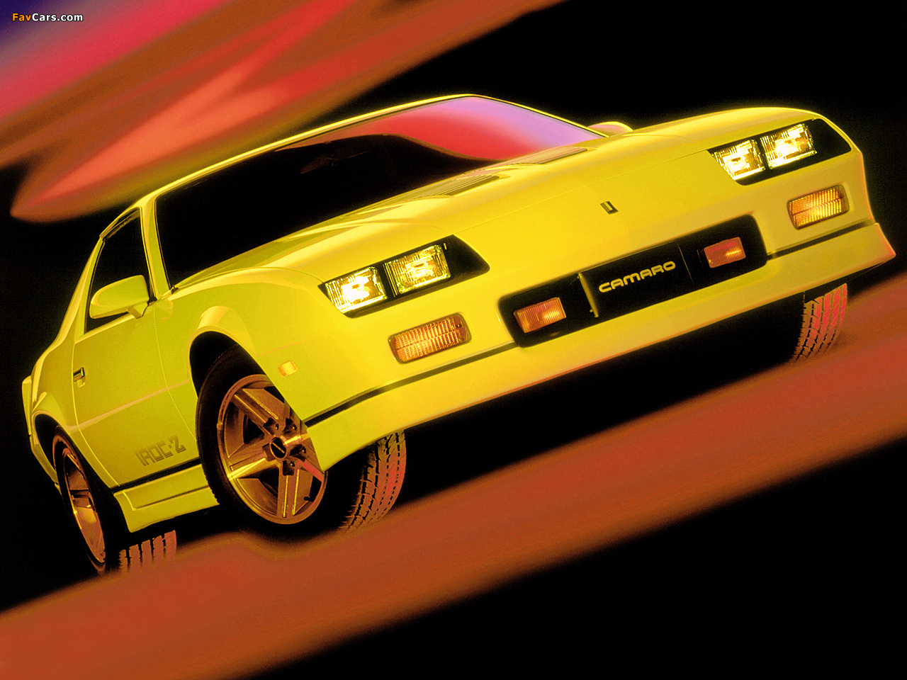 Chevrolet Camaro Z28 IROC-Z 1985–90 wallpapers (1280 x 960)