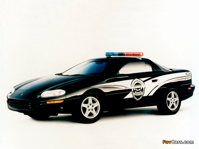 Chevrolet Camaro Police 1998–2002 wallpapers (640 x 480)