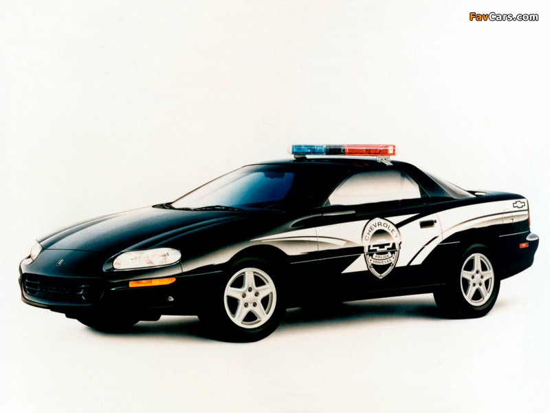 Chevrolet Camaro Police 1998–2002 wallpapers (800 x 600)