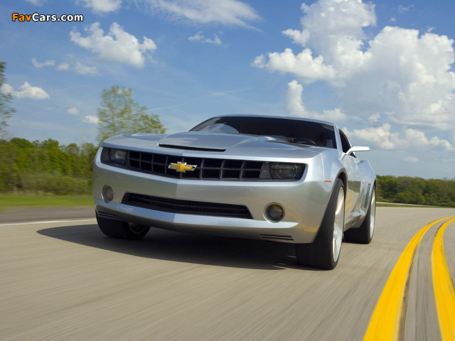 Chevrolet Camaro Concept 2006 pictures (640 x 480)