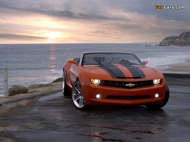 Chevrolet Camaro Convertible Concept 2007 images (640 x 480)