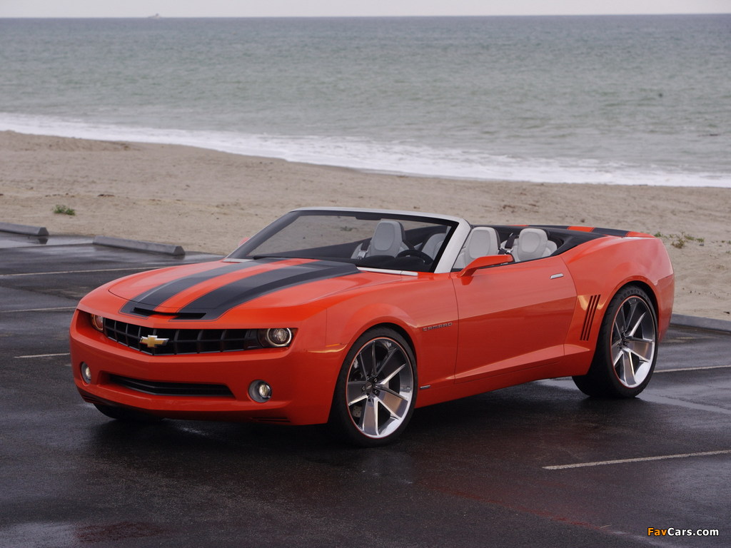 Chevrolet Camaro Convertible Concept 2007 pictures (1024 x 768)