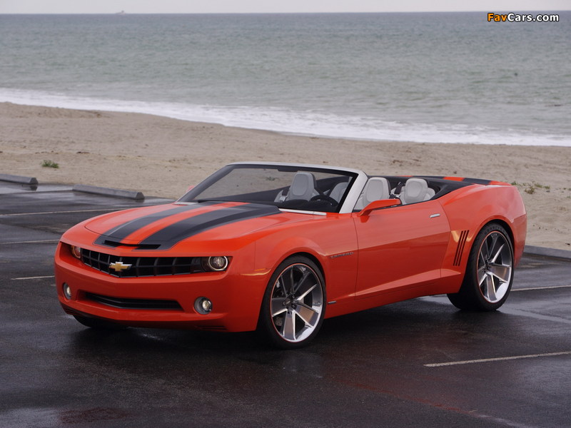 Chevrolet Camaro Convertible Concept 2007 pictures (800 x 600)