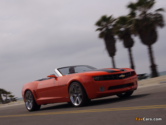 Chevrolet Camaro Convertible Concept 2007 pictures (640 x 480)