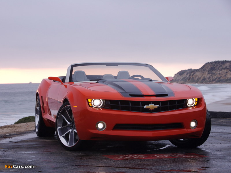 Chevrolet Camaro Convertible Concept 2007 wallpapers (800 x 600)