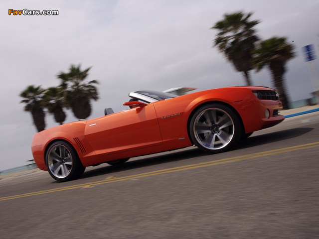 Chevrolet Camaro Convertible Concept 2007 wallpapers (640 x 480)