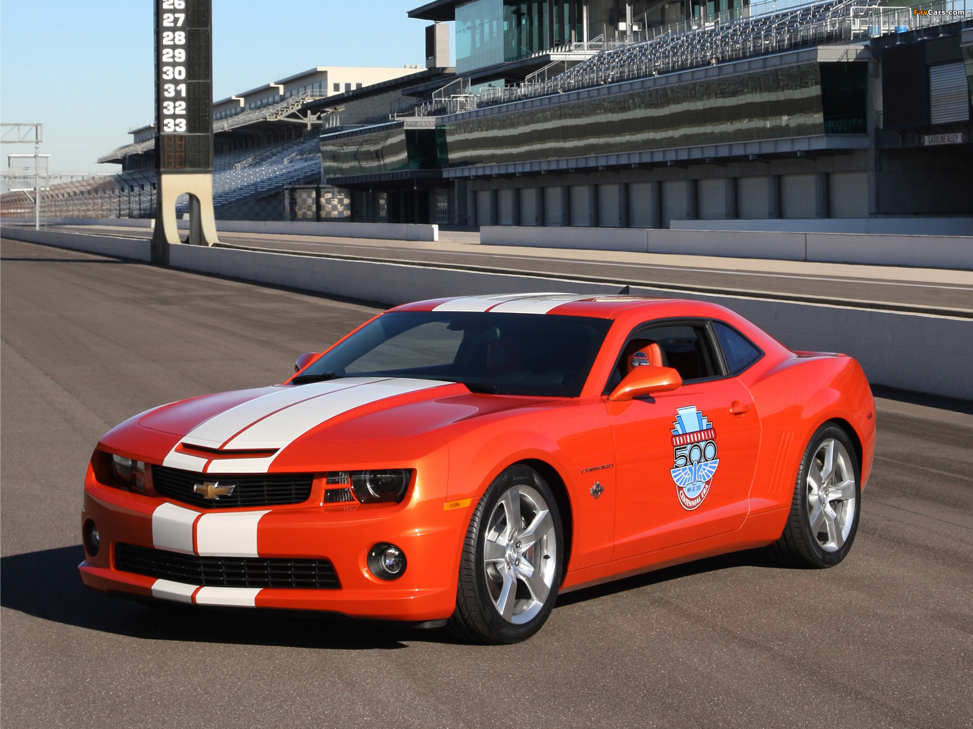 Chevrolet Camaro SS Indy 500 Pace Car 2010 images (1920 x 1440)