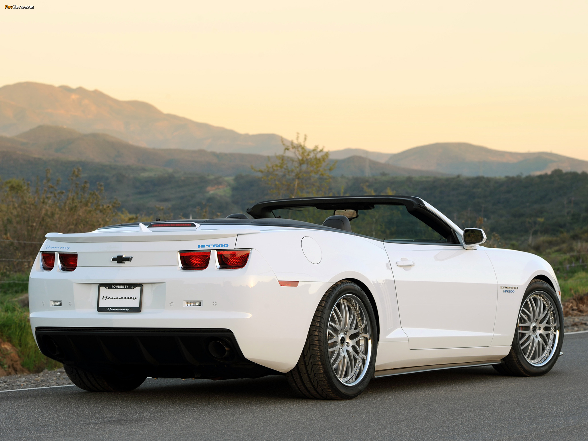 Hennessey Camaro HPE600 Convertible 2010 pictures (2048 x 1536)