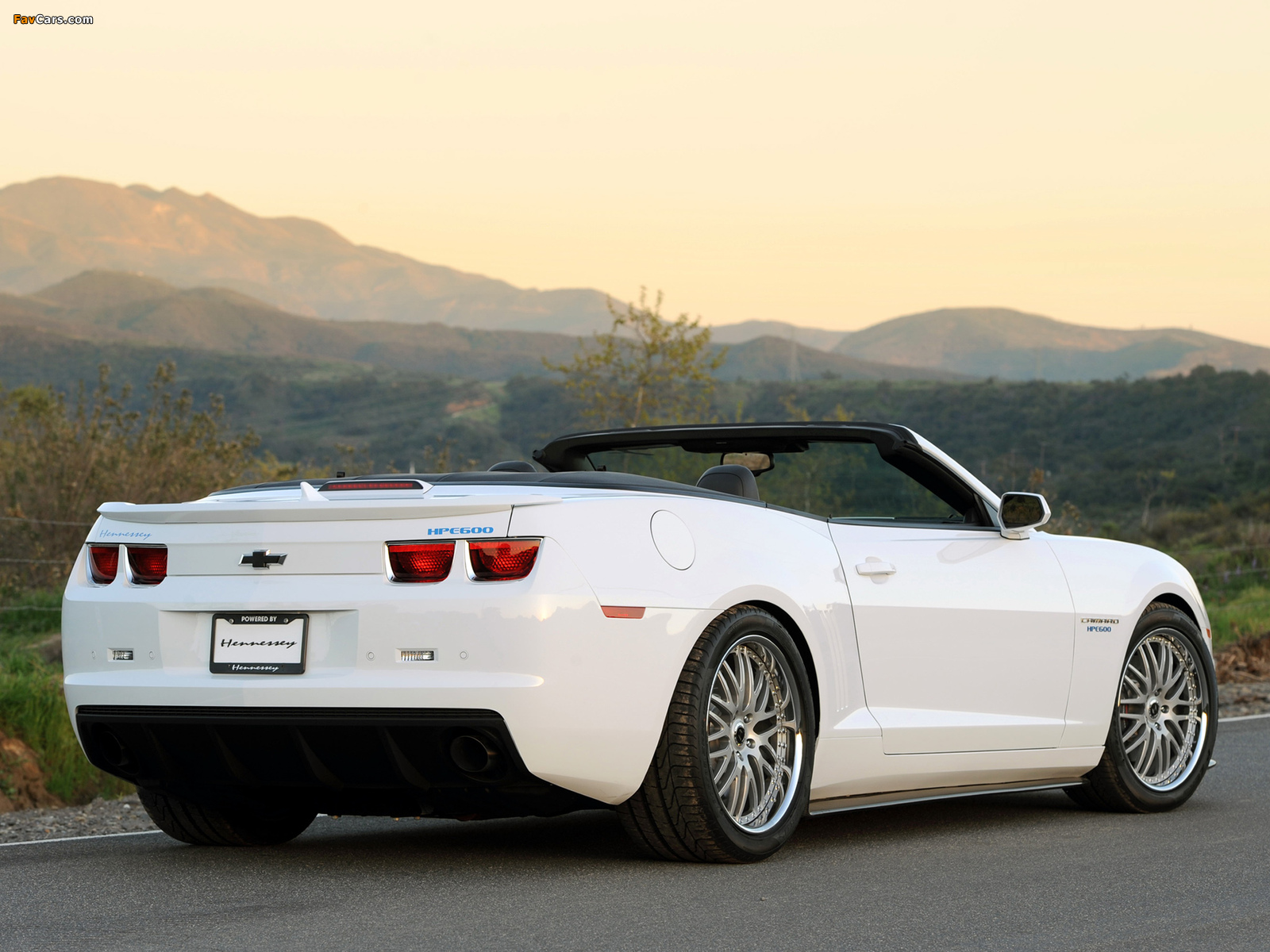 Hennessey Camaro HPE600 Convertible 2010 pictures (1600 x 1200)