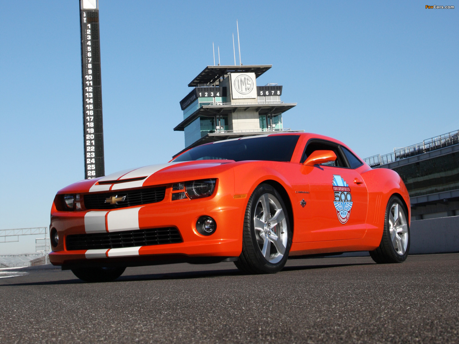 Chevrolet Camaro SS Indy 500 Pace Car 2010 wallpapers (1600 x 1200)