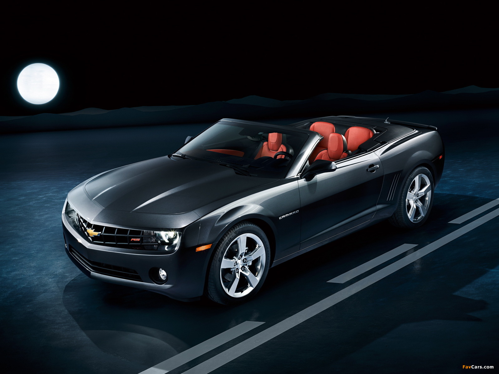 Chevrolet Camaro RS Convertible 2010 wallpapers (1600 x 1200)