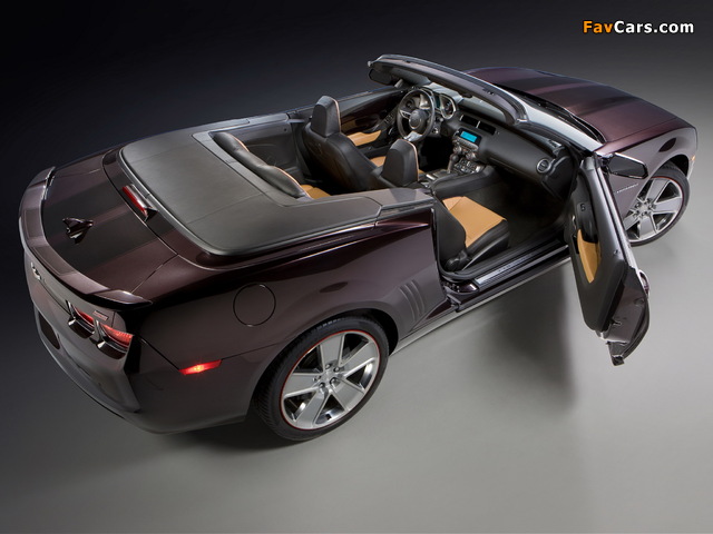 Chevrolet Camaro SS Convertible Neiman Marcus Edition 2010 wallpapers (640 x 480)