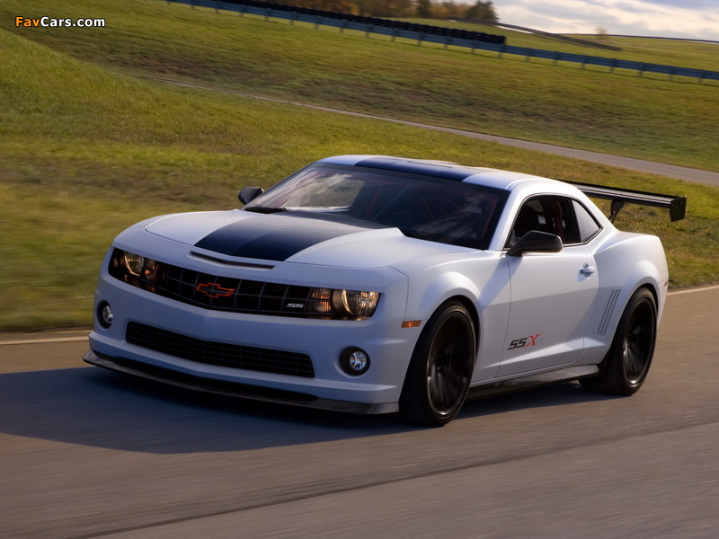 Chevrolet Camaro SSX Track Car Concept 2010 wallpapers (800 x 600)