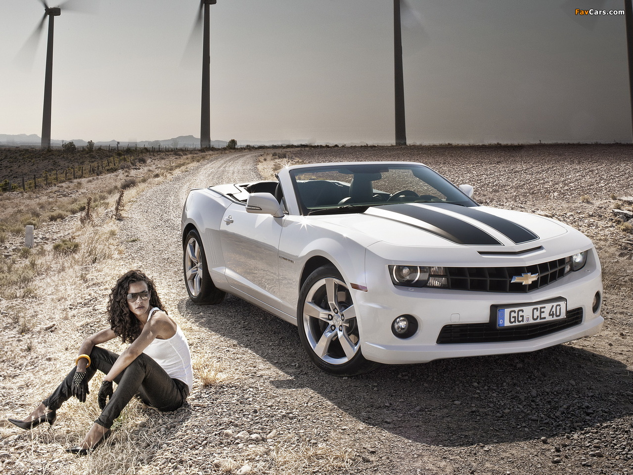 Chevrolet Camaro Convertible EU-spec 2011–13 images (1280 x 960)