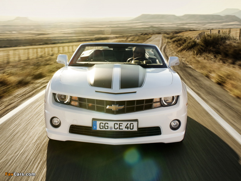 Chevrolet Camaro Convertible EU-spec 2011 images (800 x 600)