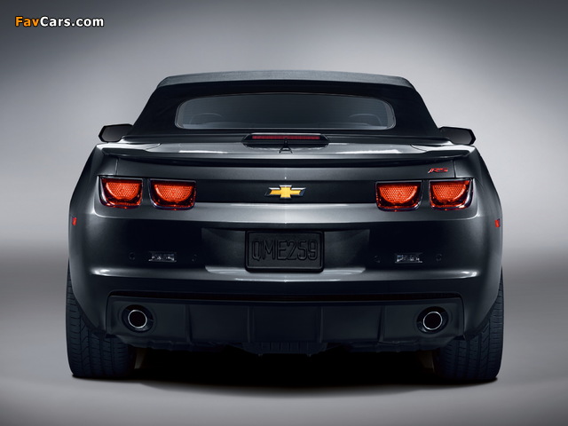 Chevrolet Camaro RS Convertible 2011–13 images (640 x 480)