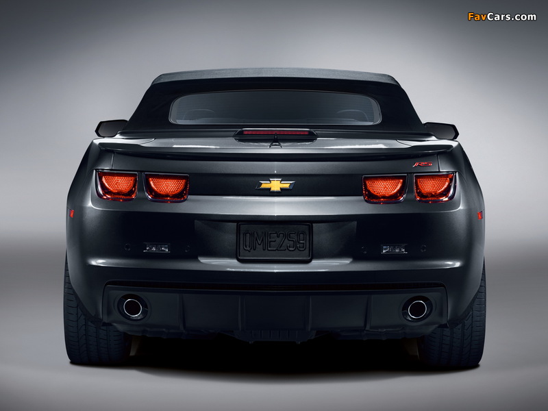 Chevrolet Camaro RS Convertible 2011–13 images (800 x 600)