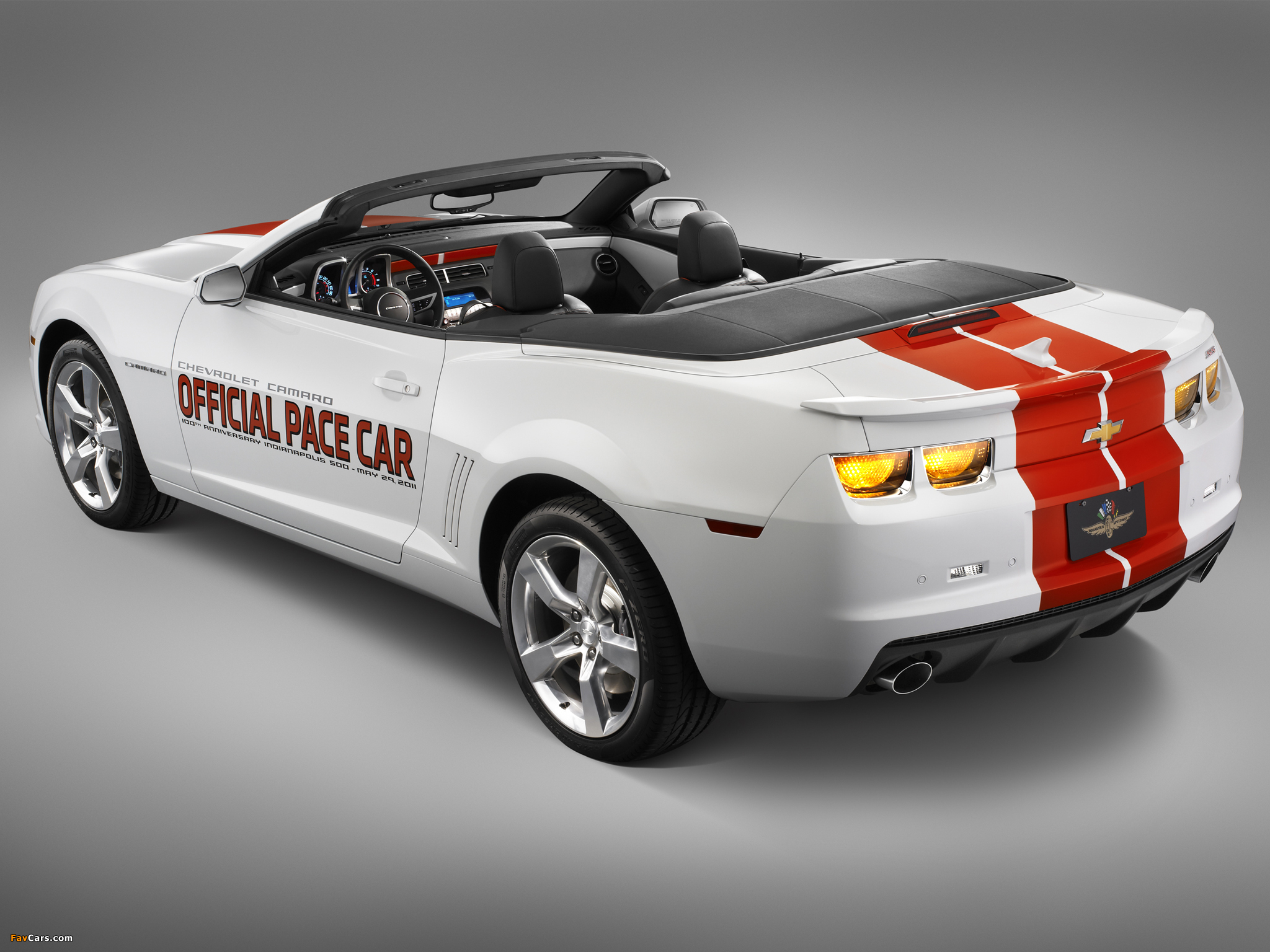 Chevrolet Camaro SS Convertible Indy 500 Pace Car 2011 images (2048 x 1536)
