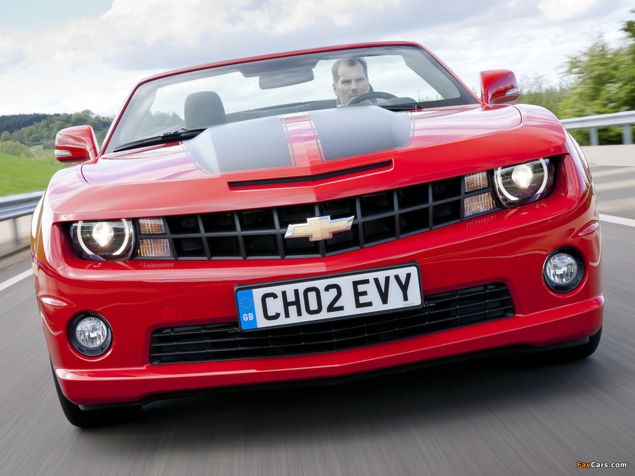 Chevrolet Camaro Convertible EU-spec 2011–13 photos (1280 x 960)