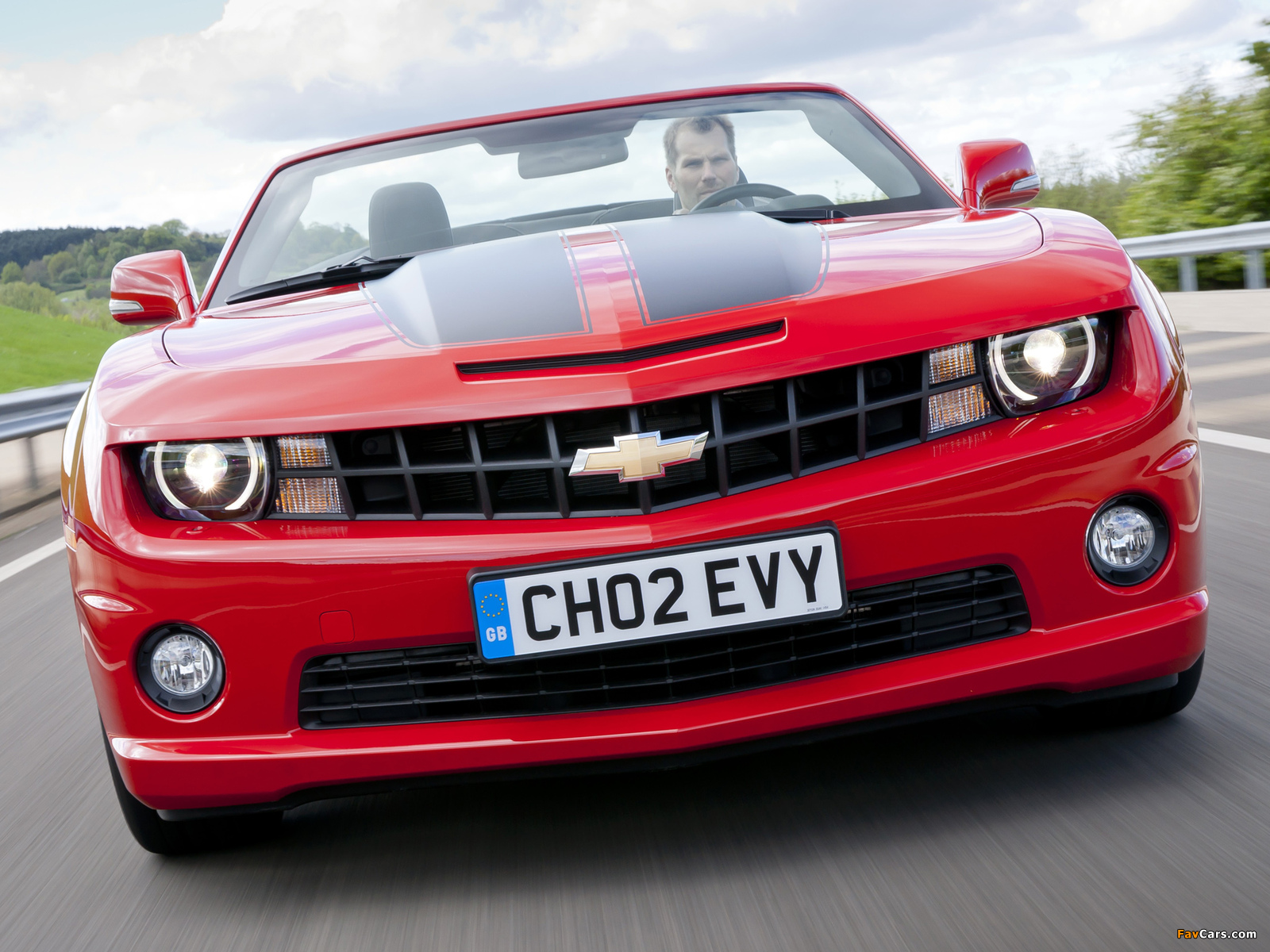 Chevrolet Camaro Convertible EU-spec 2011–13 photos (1600 x 1200)