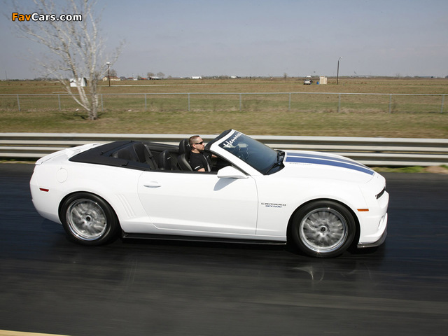 Hennessey Camaro HPE600 Convertible 2011 photos (640 x 480)