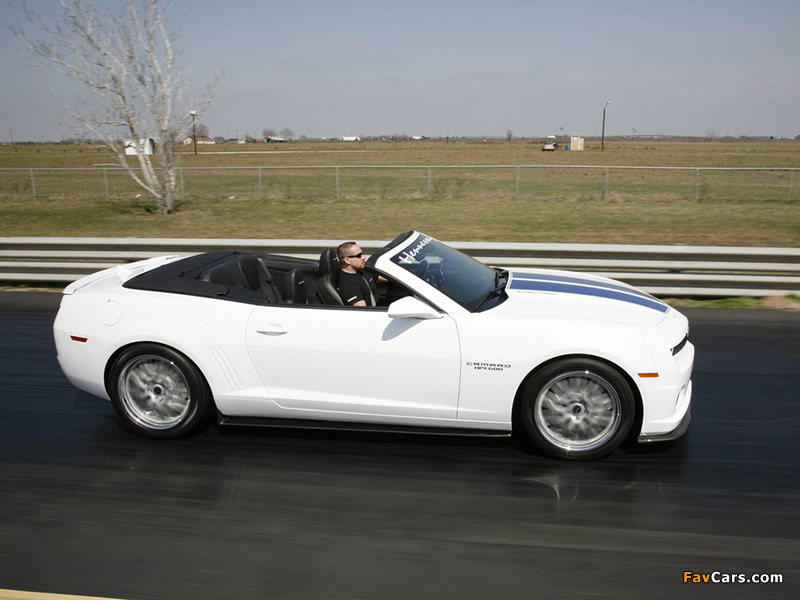 Hennessey Camaro HPE600 Convertible 2011 photos (800 x 600)