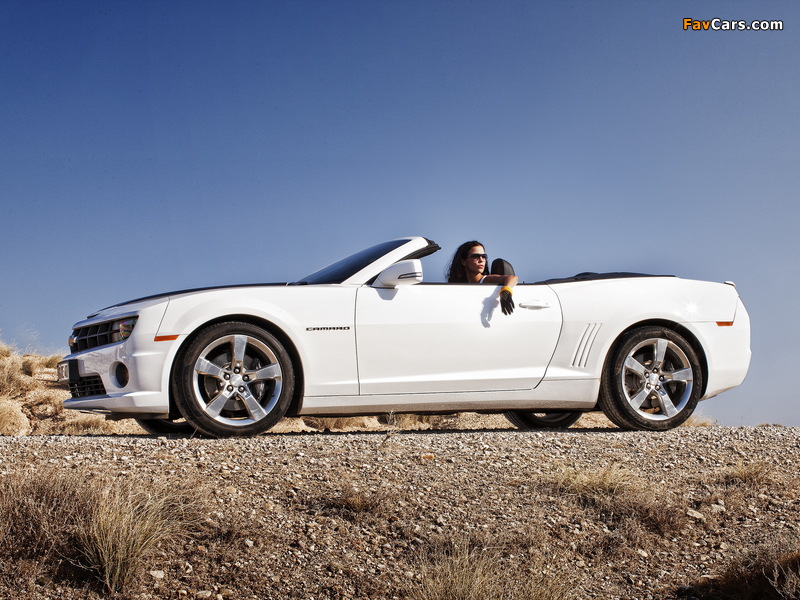 Chevrolet Camaro Convertible EU-spec 2011 pictures (800 x 600)