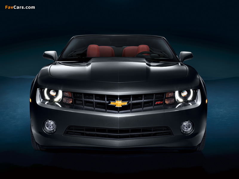 Chevrolet Camaro RS Convertible 2011–13 pictures (800 x 600)