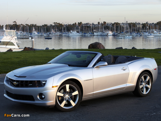 Chevrolet Camaro SS Convertible 2011–13 pictures (640 x 480)