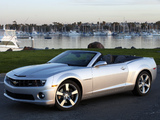 Chevrolet Camaro SS Convertible 2011–13 pictures