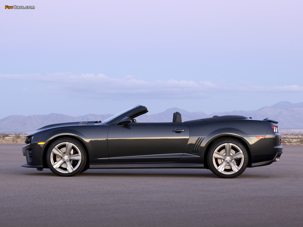 Chevrolet Camaro ZL1 Convertible 2012 images (1024 x 768)