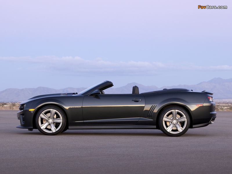 Chevrolet Camaro ZL1 Convertible 2012 images (800 x 600)