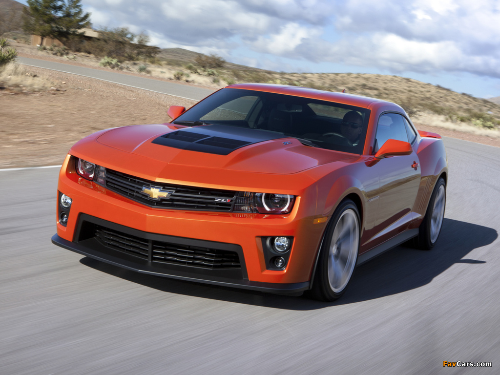 Chevrolet Camaro ZL1 2012–13 pictures (1024 x 768)