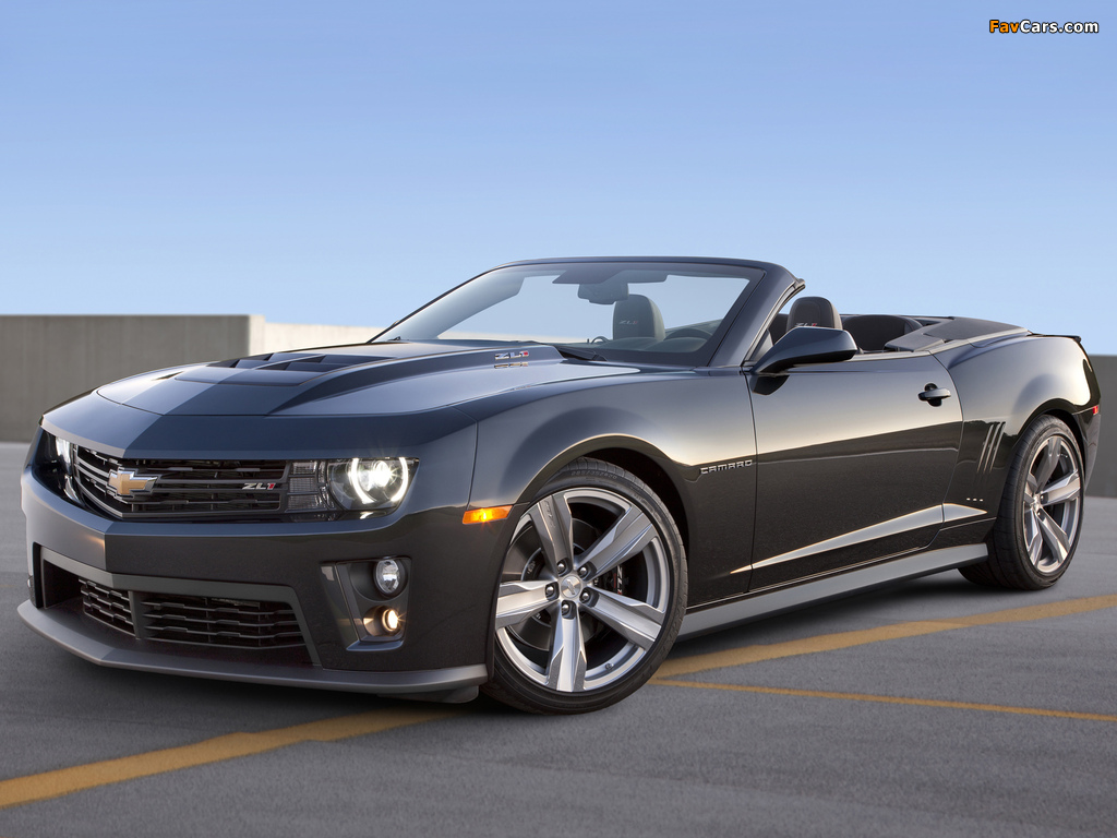 Chevrolet Camaro ZL1 Convertible 2012 wallpapers (1024 x 768)