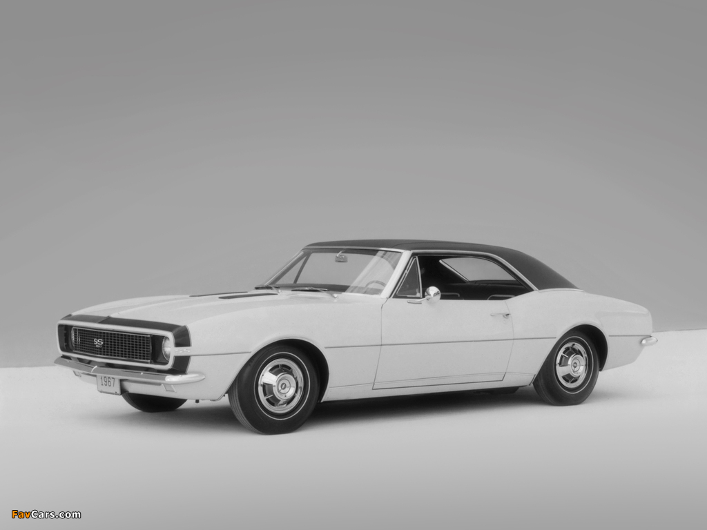 Images of Chevrolet Camaro RS/SS 350 (12437) 1967 (1024 x 768)