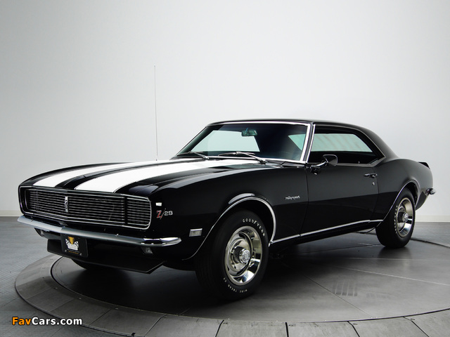 Images of Chevrolet Camaro Z28 RS 1968 (640 x 480)