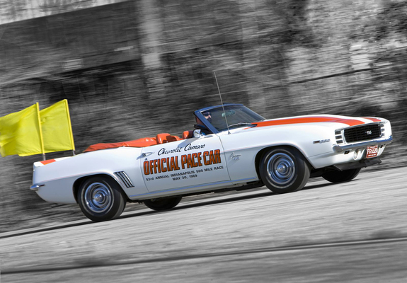 Images of Chevrolet Camaro RS/SS 396 Convertible Indy 500 Pace Car 1969