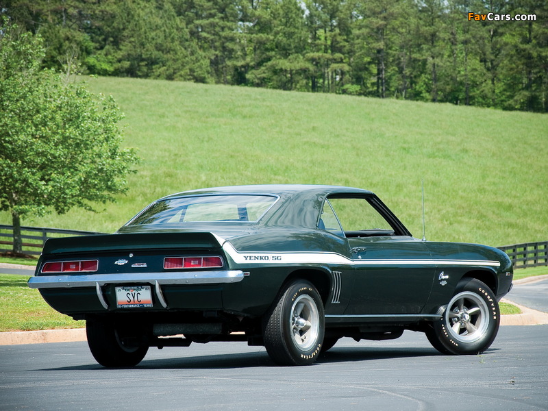 Images of Chevrolet Camaro Yenko SC 427 1969 (800 x 600)