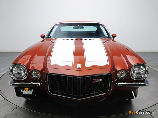 Images of Chevrolet Camaro Z28 RS 1970–72 (640 x 480)