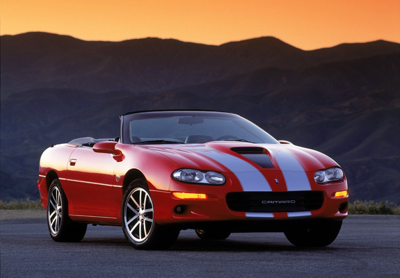 Images of Chevrolet Camaro SS Convertible 35th Anniversary 2002