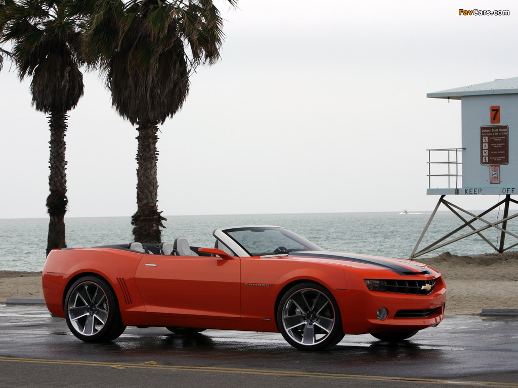 Images of Chevrolet Camaro Convertible Concept 2007 (1024 x 768)